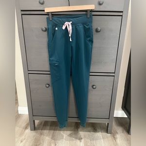 Xxs Caribbean Blue Zamora Figs Jogger